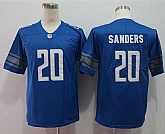 Nike Lions 20 Barry Sanders Blue Vapor Untouchable Limited Jersey,baseball caps,new era cap wholesale,wholesale hats